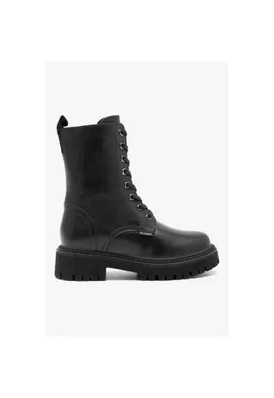 Ghete fete 5905588763789 - Piele naturala - Negru - Negru