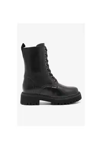 Ghete fete 5905588763789 - Piele naturala - Negru - Negru