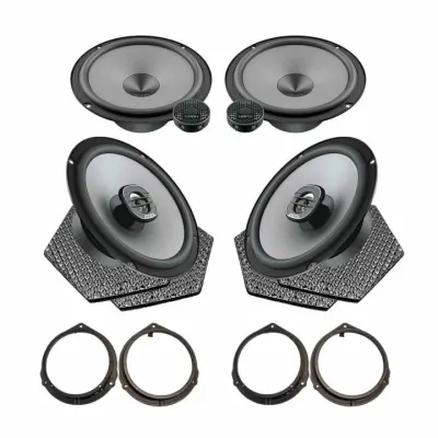 Pachet difuzoare auto Hertz Uno dedicat Mercedes C Class 2007-2015, RMS 75W