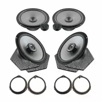 Pachet difuzoare auto Hertz Uno dedicat Mercedes C Class 2007-2015, RMS 75W