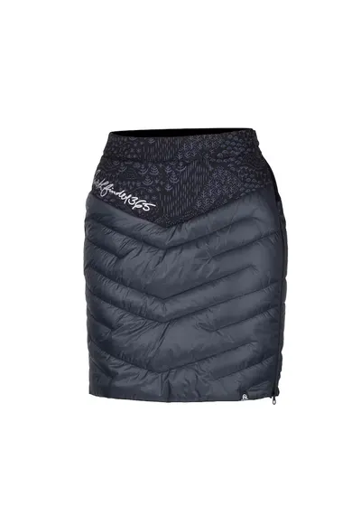 Women's insulating ski-touring skirt Primaloft® PODKOVA - Negru
