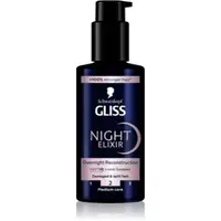Schwarzkopf Gliss Night Elixir elixir leave-in pentru varfuri despicate