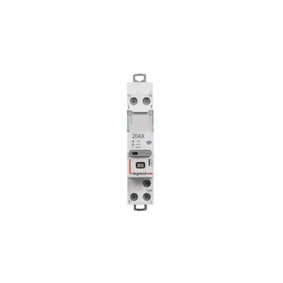 Connected silent contactor CX³ cu Netatmo - multifunction 20A 100-240V~ - 1 module