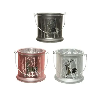 Suport pentru lumanare - Glitter Tlighth Laser Trees - mai multe culori