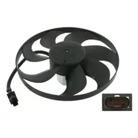Ventilator Radiator Potrivit Audi A3, Tt; Seat Altea, Arosa, Cordoba, Ibiza Iii, Leon, Toledo Ii; Skoda Fabia I, Fabia I Praktik, Octavia I, Octavia Ii, Octavia I Kombi 1.0-3.2 10.94-09.20