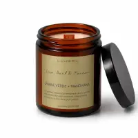 Lumânare parfumată din ceară de soia Lime, Basil & Mandarin - Lămâie verde și Mandarină - Default Title