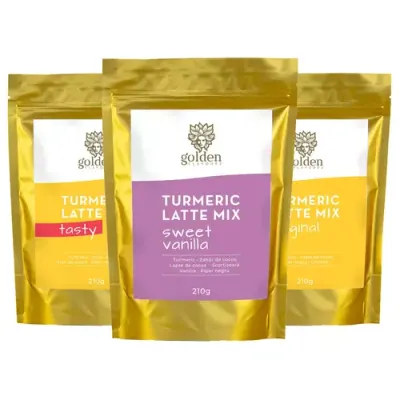 Pachet Trio Turmeric Latte | Golden Flavours