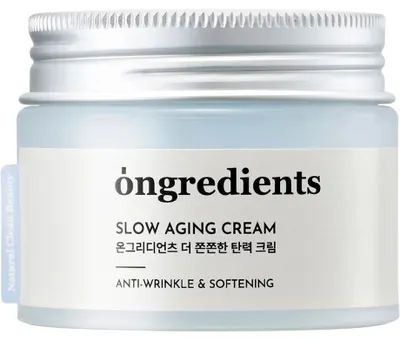 Ongredients Cremă de față antirid Slow Aging, 50 ml