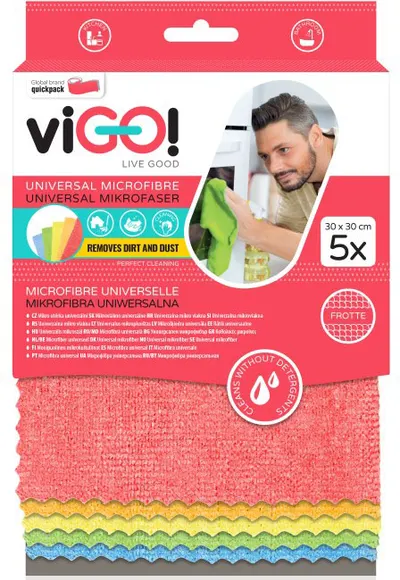 Set de 5 prosoape din microfibra viGO! - Premium, universal