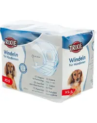 TRIXIE Scutece protectie pentru caini XS-S 12 buc