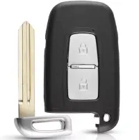 Carcasa cheie auto pliabila Techstar compatibila cu Hyundai Sonata, Azera, Genesis Coupe, ix35, i30, i45 si Kia Forte, Sportage, K2, K5, 2 butoane, lama HYN14 stanga, fara electronica