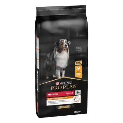 Hrana uscata pentru caini Pro Plan Medium Adult, Pui 14kg