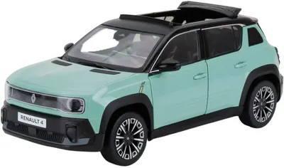 Model de colecționar NOREVModern: Mașini - Renault 4 E-Tech Electric (2025) (Green) (185520)