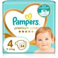 Pampers Premium Care Size 4 scutece de unică folosință 9-14 kg 34 buc