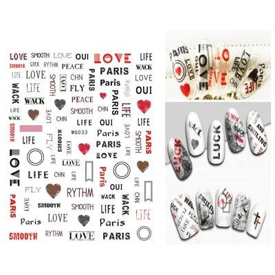 Sticker Unghii - Wg033