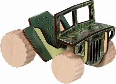 Set joc Goki - Faceți un jeep Offroad