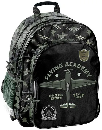 Ghiozdan școlar Paso Flying Academy - Cu 2 compartimente