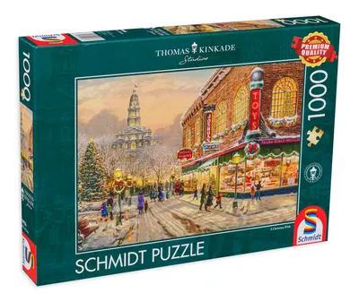 Puzzle Schmidt din 1000 de piese - Atmosferă de Crăciun