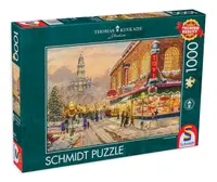 Puzzle Schmidt din 1000 de piese - Atmosferă de Crăciun