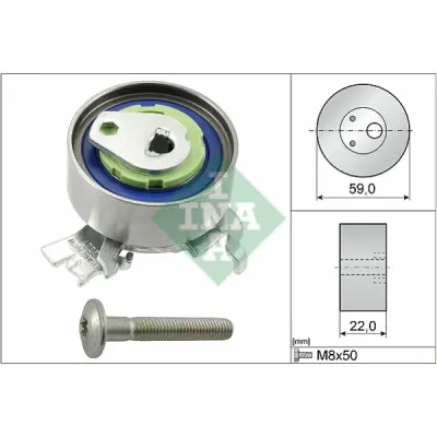 Rola intinzator, curea distributie INA 531 0518 30