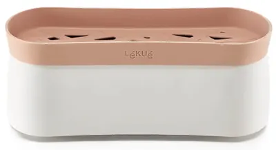 Recipient pentru gătit paste în cuptorul cu microunde Lekue - Quick, cu strecurătoare, 1,5 l