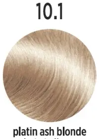 Vopsea de par Profesionala ELEMENT 10.1 100 Ml, Platin Ash Blonde