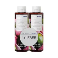 Pachet Gel de dus Ginger Lime, 2x250ml, Korres