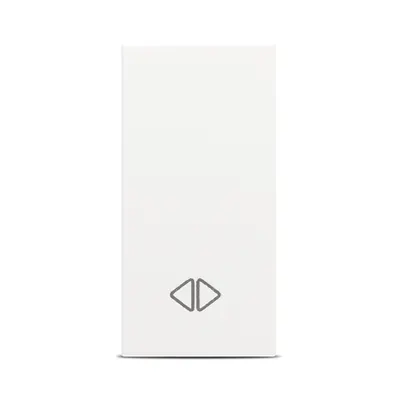 Moda Voice, intrerupator cruce 1M, alb mat, Elbi
