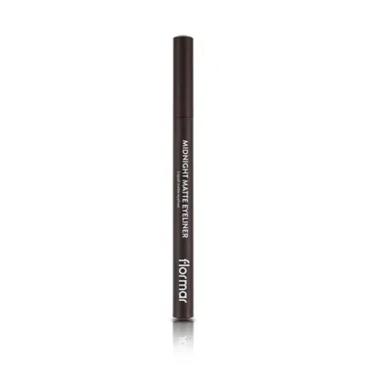 Tus de ochi Midnight Matte 02 Brown, 1.2ml, Flormar