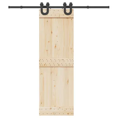 Gossi set feronerie pentru usi glisante, negru, 200 cm, otel