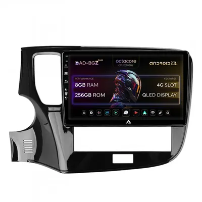 Navigatie Mitsubishi Outlander (2019-2021), Android, Z-Octacore 8GB RAM + 256GB ROM, 10.1 Inch - AD-BGZ10008+AD-BGRKIT281