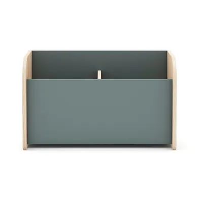 Bibliotecă de copii verde prăfuit 70x42x35 cm Esteban – Marckeric