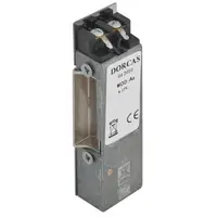 Yala electromagnetica incastrabila DORCAS-Aa acoperita, reversibila, memorie mecanica interna, 8-12V