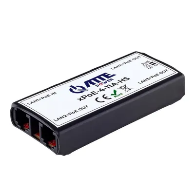Switch PoE cu 4 porturi ATTE Power xPoE-4-11A-HS, 10/100 Mbps, extender
