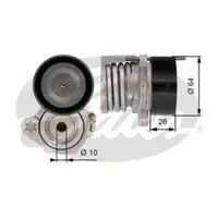 rola intinzator, curea transmisie GATES T39016