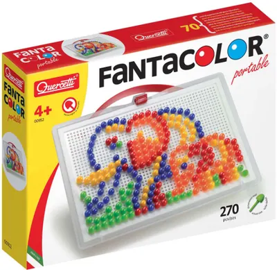 Mozaic Quercetti - Fantacolor Portable Large, 270 piese
