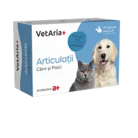 Supliment articulatii pentru caini si pisici VetAria Articulatii, 30 capsule