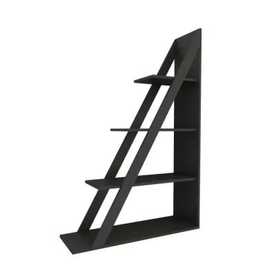 Biblioteca ARVEN, antracit, 100x29,5x150 cm