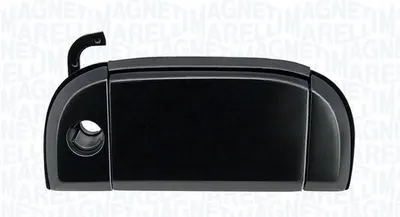 Maner usa Fata Dreapta (extern, cu orificiu pentru incuietoare, negru) potrivit VW TRANSPORTER T4 1.8-2.8 07.90-06.03