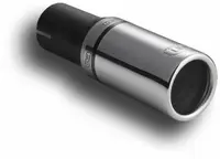 Teava evacuare sport esapament rotund otel inoxidabil diametru 60mm, lungime element decorativ 90mm, diametru montaj 50mm