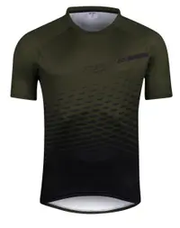 Tricou maneca scurta Force MTB Angle army L