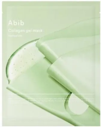 Abib Heartleaf Mască facială cu gel de colagen, 35 g