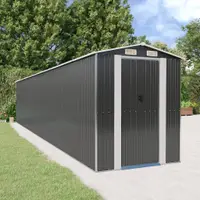 Gossi sopron de gradina, antracit, 192x1021x223 cm, otel galvanizat