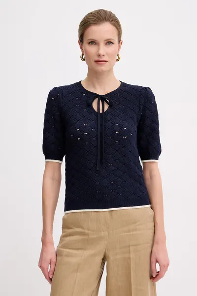 Twinset pulover pentru femei, cu amestec de bumbac