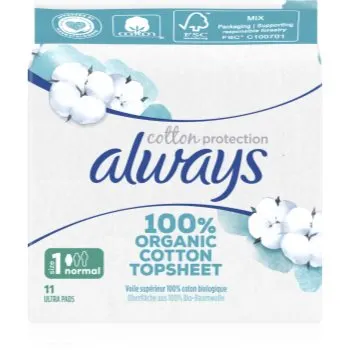 Always Cotton Protection Normal absorbante fara parfum