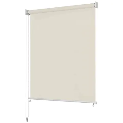 vidaXL Jaluzea tip rulou de exterior 185 (l) x 230 (î) cm, crem