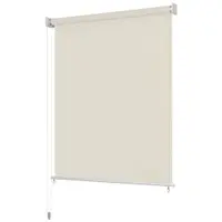 vidaXL Jaluzea tip rulou de exterior 185 (l) x 230 (î) cm, crem