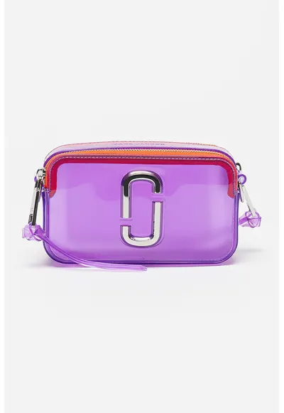 Geanta crossbody The Jelly Snapshot - Portocaliu mandarina/Lila