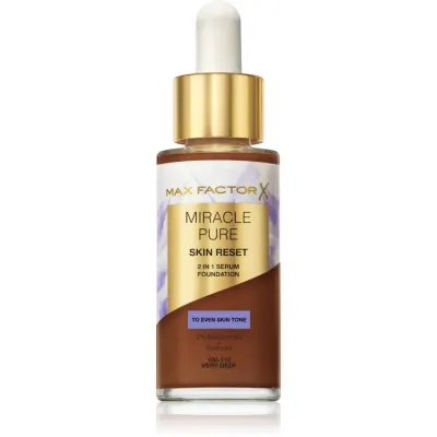 Max Factor Miracle Pure machiaj de îngrijire culoare 100-110 Very Deep 30 ml