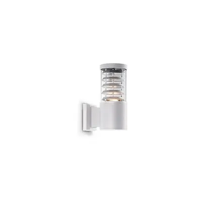 Aplica de exterior Tronco, 1 bec, dulie E27, L:110 mm, H:250 mm, Alb